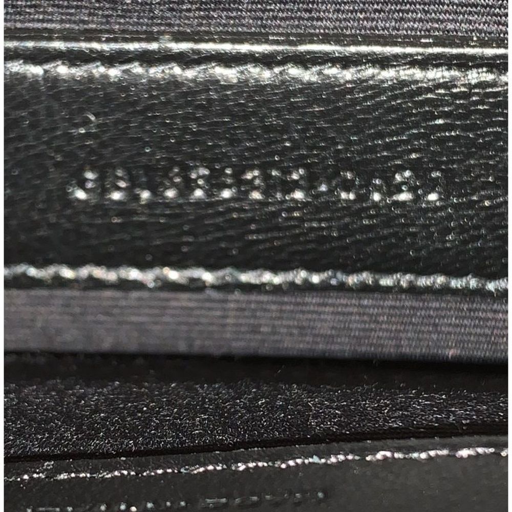 Saint Laurent Burgundy Leather Clutch - Picture 6 of 6